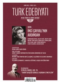 Türk Edebiyatı Aylık Fikir ve Sanat Dergisi Sayı: 576 Ekim 2021