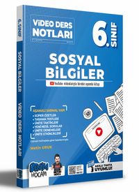 2022 6.Sınıf Sosyal Bilgiler Video Ders Notları (Konu Anlatımı) 