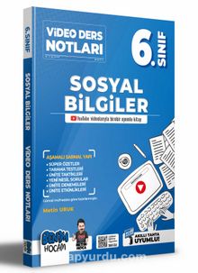 2022 6.Sınıf Sosyal Bilgiler Video Ders Notları (Konu Anlatımı) - Metin Uruk