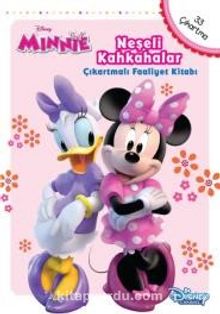 Disney Minnie Neşeli Kahkahalar Çıkartmalı Faaliyet Kitabı - Bilinmeyen Yazar