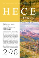 Hece Dergisi Sayı: 298 Ekim 2021 Aylık Edebiyat Dergisi