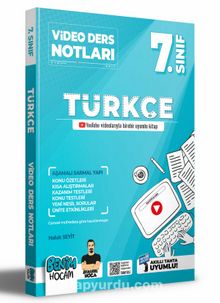 2022 7. Sınıf Türkçe Video Ders Notları (Konu Anlatımı) - Haluk Seyit