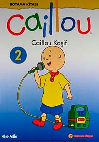 Caillou Kaşif / Boyama Kitabı-2
