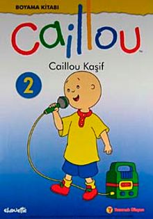 Caillou Kaşif / Boyama Kitabı-2