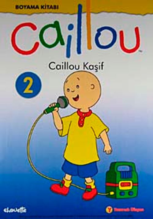Caillou Kaşif / Boyama Kitabı-2