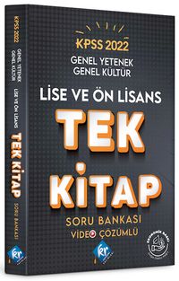 2022 KPSS Lise Ön Lisans Genel Yetenek Genel Kültür Tek Kitap Soru Bankası