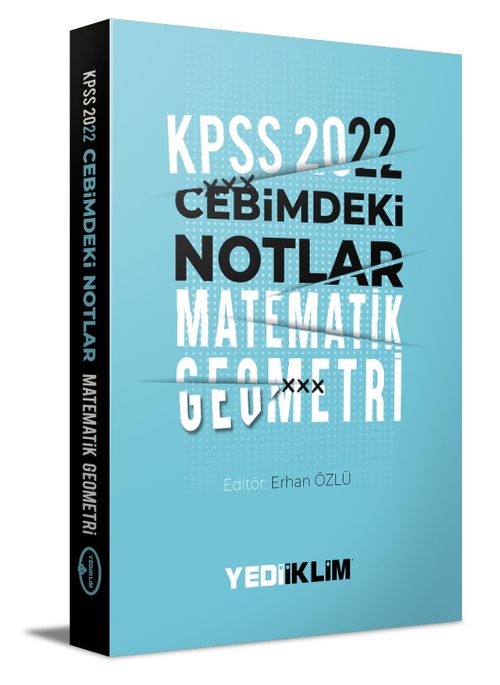  2022 KPSS Cebimdeki Notlar Matematik-Geometri Kitapçığı