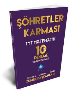 TYT Matematik Şöhretler Karması Video Çözümlü 10 Deneme