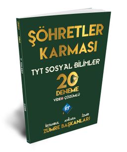 TYT Şöhretler Karması Sosyal Bilimler 20 Deneme