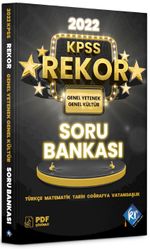 2022 KPSS Genel Yetenek Genel Kültür Tüm Dersler Rekor Soru Bankası