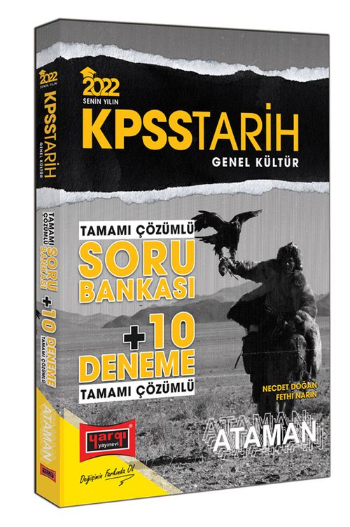 2022 KPSS Genel Kültür Tarih Ataman Tamamı Çözümlü Soru Bankası + 10 Deneme