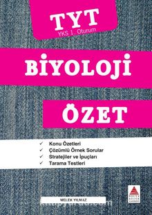 TYT Biyoloji Özet (YKS 1. Oturum) - Melek Yılmaz