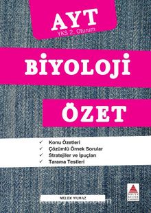 AYT Biyoloji Özet (YKS 2. Oturum) - Melek Yılmaz