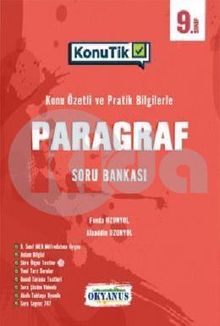 9. Sınıf KonuTik Paragraf Soru Bankası