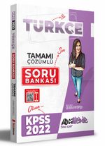 2022 KPSS Türkçe Tamamı Çözümlü Soru Bankası