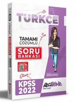 2022 KPSS Türkçe Tamamı Çözümlü Soru Bankası