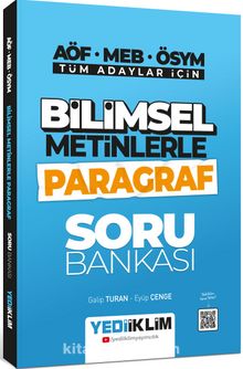 Tüm Adaylar İçin Bilimsel Metinlerle Paragraf Soru Bankası - Galip Turan