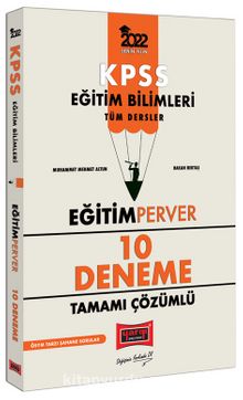 2022 KPSS Eğitim Bilimleri EğitimPerver Tamamı Çözümlü 10 Deneme - Kolektif