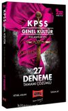 2022 KPSS Genel Kültür Tüm Adaylar İçin Tarihin Hazinesi Tamamı Çözümlü 27 Deneme Sınavı