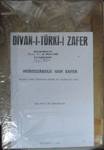Divan-ı Türki-i Zafer (2-E-10)
