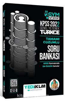 2022 KPSS Genel Yetenek Ösym Ne Sorar Türkçe Tamamı Çözümlü Soru Bankası - Güneş Kütük