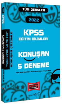2022 KPSS Eğitim Bilimleri Konuşan 5 Deneme