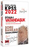 2022 KPSS Genel Kültür Divan-ı Vatandaşlık Tamamı Çözümlü Soru Bankası