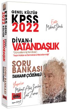 2022 KPSS Genel Kültür Divan-ı Vatandaşlık Tamamı Çözümlü Soru Bankası - Sait Zaman