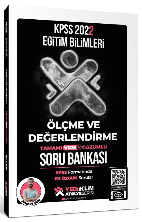 2022 KPSS Eğitim Bilimleri Atölye Serisi Ölçme ve Değerlendirme Tamamı Video Çözümlü Soru Bankası