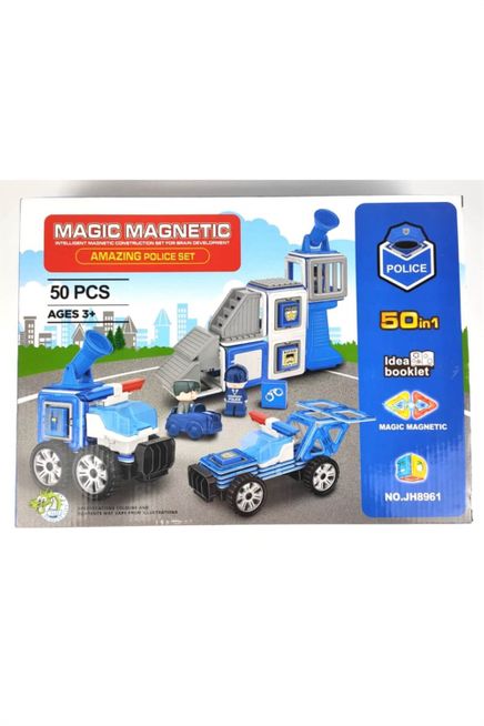 Magnetik 50 Parça Polis Seti(92707)