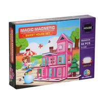 Magnetik 64 parça Ev(92547)