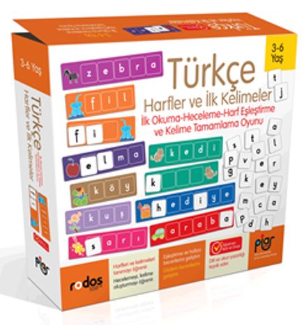 Türkçe Harfler ve İlk Kelimeler
