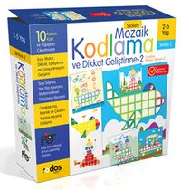 Stickerlı Mozaik Kodlama ve Dikkat Geliştirme 2