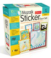 Mozaik Sticker (Çıkartma) Oyun Seti Seviye 3