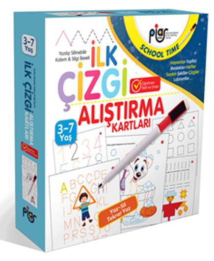 İlk Çizgi Alıştırma Kartları