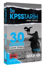 2022 KPSS Genel Kültür Tarih Ataman Tamamı Çözümlü 30 Deneme