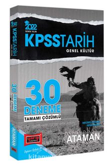 2022 KPSS Genel Kültür Tarih Ataman Tamamı Çözümlü 30 Deneme - Kolektif