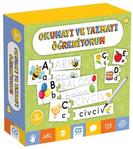 Ca Games Okuma ve Yazma Öğreniyorum Eğitici Oyun(42835)