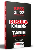 2022 KPSS Tarih Pusula Defter Ders Notları