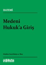 Medeni Hukuka Giriş