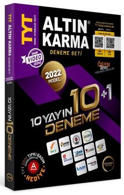 TYT Deneme Seti 10 Yayın 10+1 Deneme
