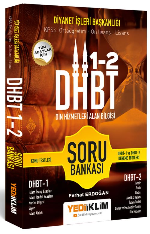 DHBT Tüm Adaylar İçin Din Hizmetleri Alan Bilgisi Soru Bankası