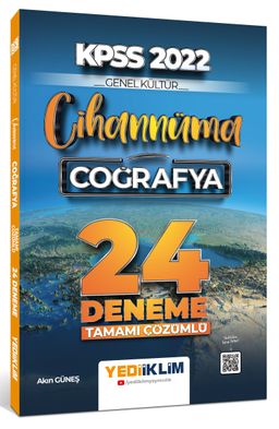 2022 KPSS Cihannüma Genel Kültür Coğrafya Tamamı Çözümlü 24 Deneme