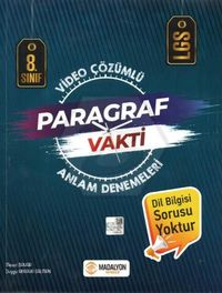 8. Sınıf Paragraf Vakti Anlam Denemeleri
