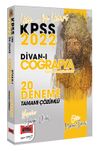 2022 KPSS Lise &Ouml;n Lisans Divanı Coğrafya Tamamı &Ccedil;&ouml;z&uuml;ml&uuml; 20 Deneme