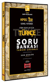 2022 KPSS Genel Yetenek Genel Kültür Son Düzlük Türkçe Tamamı Çözümlü Soru Bankası