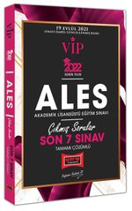 2022 ALES VİP Son 7 Sınav Tamamı Çözümlü Çıkmış Sorular