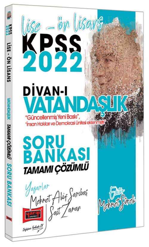2022 KPSS Lise Ön Lisans Divanı Vatandaşlık Tamamı Çözümlü Soru Bankası