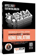 2022 KPSS Ösym Ne Sorar Rehberlik ve Özel Eğitim Video Destekli Konu Anlatımı
