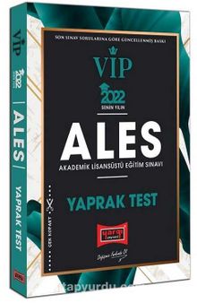 2022 ALES VIP Yaprak Test - Kolektif